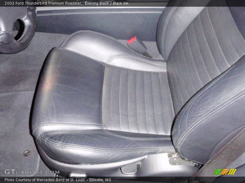 Evening Black / Black Ink 2003 Ford Thunderbird Premium Roadster