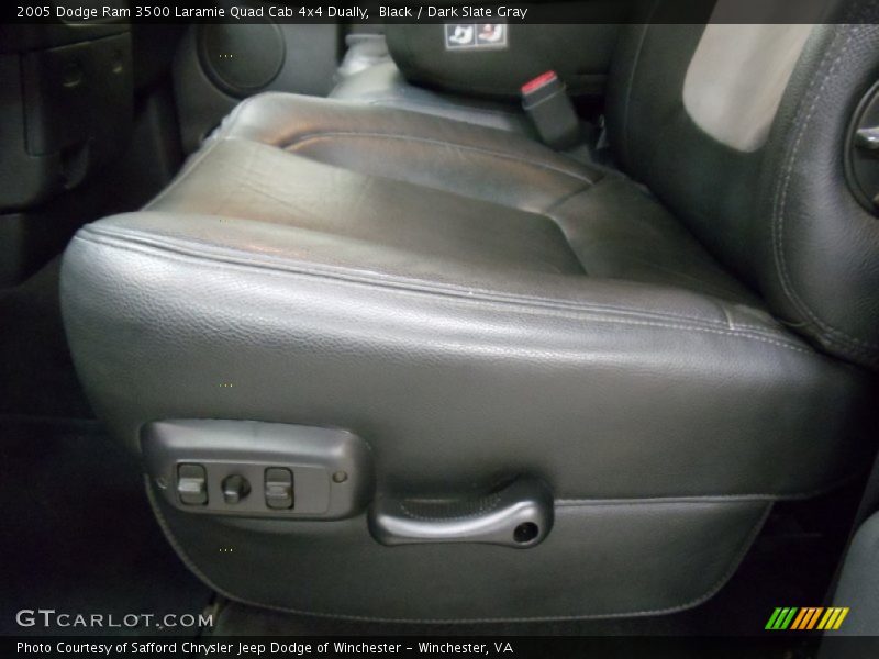 Black / Dark Slate Gray 2005 Dodge Ram 3500 Laramie Quad Cab 4x4 Dually