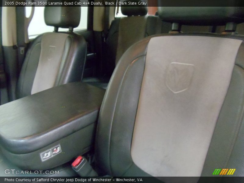 Black / Dark Slate Gray 2005 Dodge Ram 3500 Laramie Quad Cab 4x4 Dually