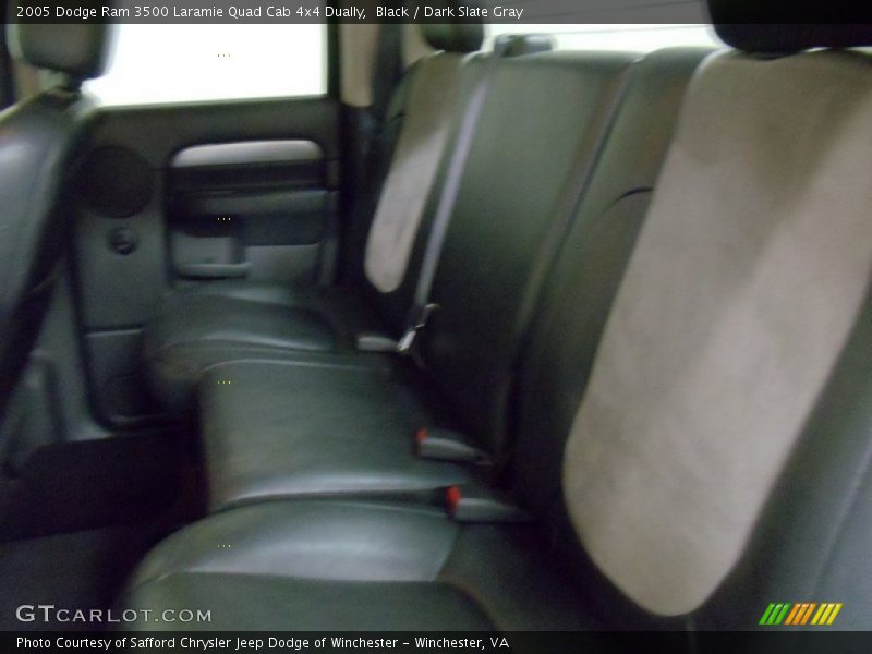 Black / Dark Slate Gray 2005 Dodge Ram 3500 Laramie Quad Cab 4x4 Dually