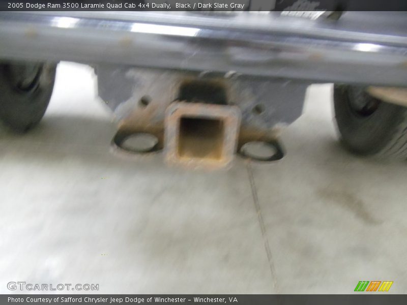 Black / Dark Slate Gray 2005 Dodge Ram 3500 Laramie Quad Cab 4x4 Dually