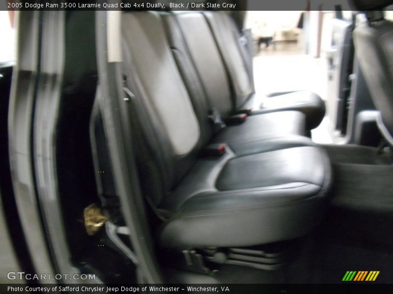 Black / Dark Slate Gray 2005 Dodge Ram 3500 Laramie Quad Cab 4x4 Dually