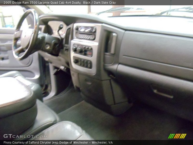 Black / Dark Slate Gray 2005 Dodge Ram 3500 Laramie Quad Cab 4x4 Dually