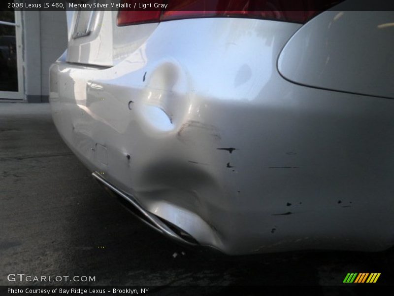 Mercury Silver Metallic / Light Gray 2008 Lexus LS 460