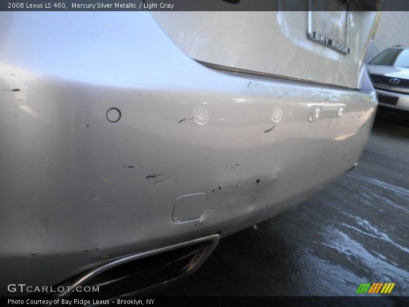 Mercury Silver Metallic / Light Gray 2008 Lexus LS 460