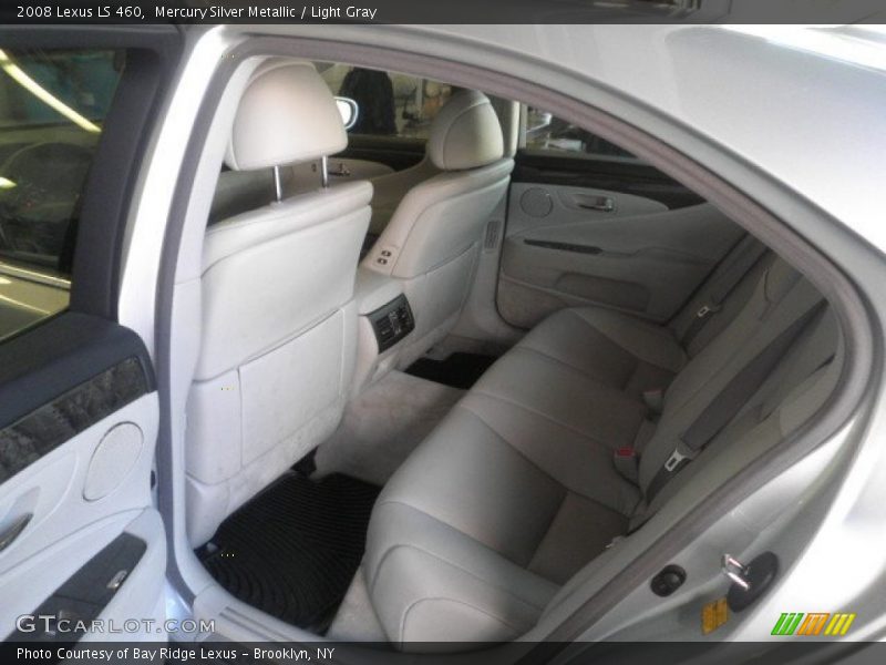 Mercury Silver Metallic / Light Gray 2008 Lexus LS 460