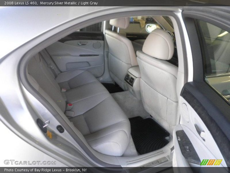 Mercury Silver Metallic / Light Gray 2008 Lexus LS 460