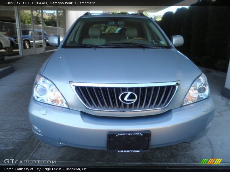 Bamboo Pearl / Parchment 2009 Lexus RX 350 AWD