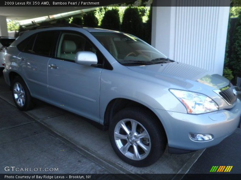 Bamboo Pearl / Parchment 2009 Lexus RX 350 AWD