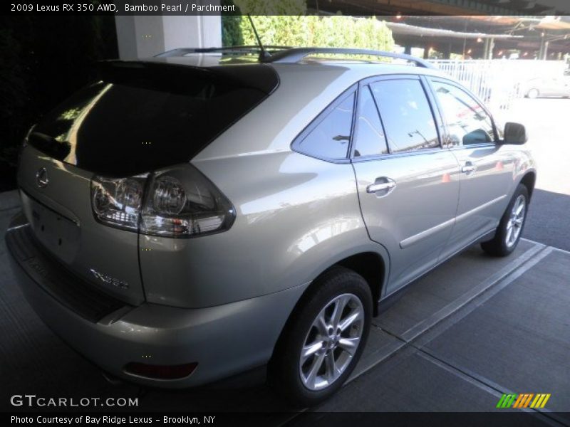 Bamboo Pearl / Parchment 2009 Lexus RX 350 AWD
