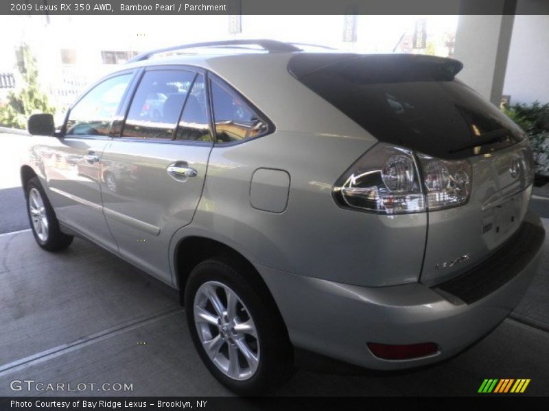 Bamboo Pearl / Parchment 2009 Lexus RX 350 AWD