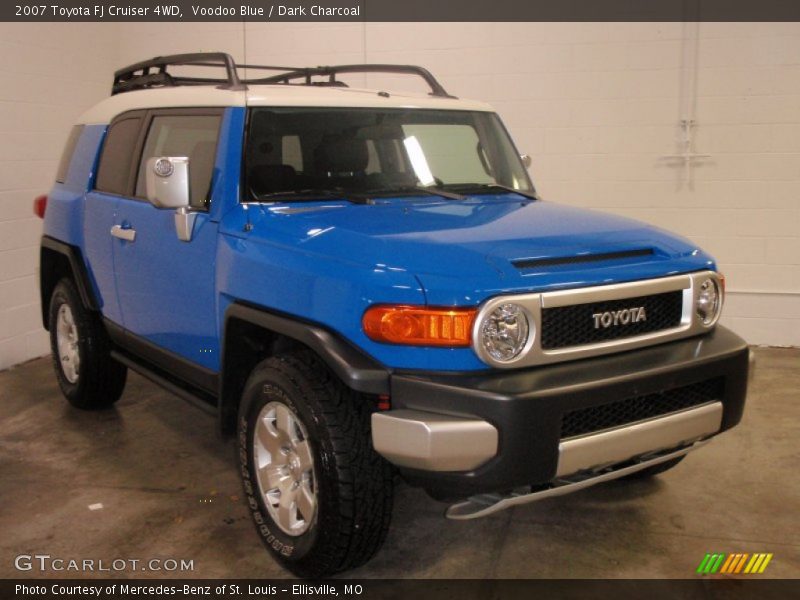 Voodoo Blue / Dark Charcoal 2007 Toyota FJ Cruiser 4WD