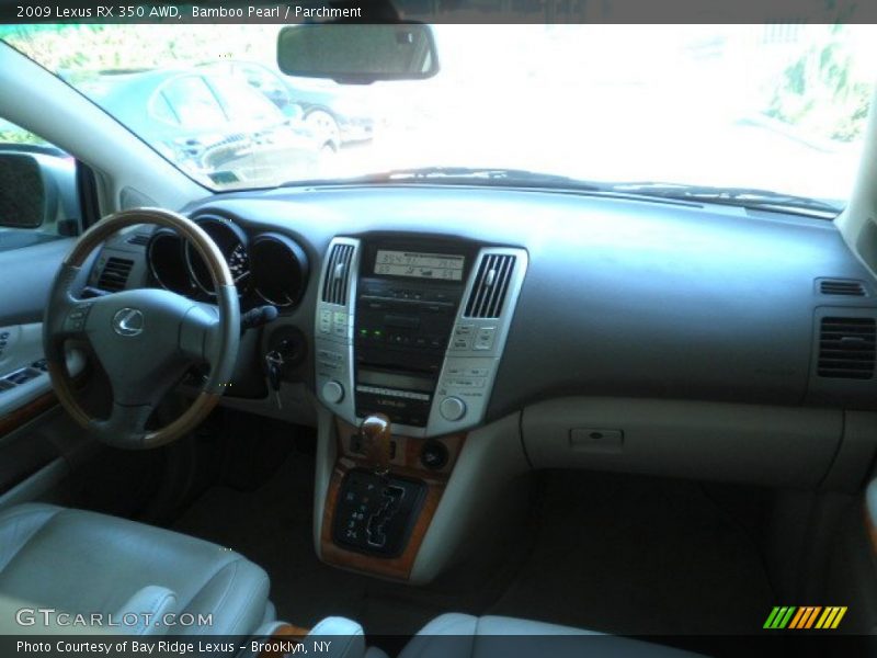 Bamboo Pearl / Parchment 2009 Lexus RX 350 AWD