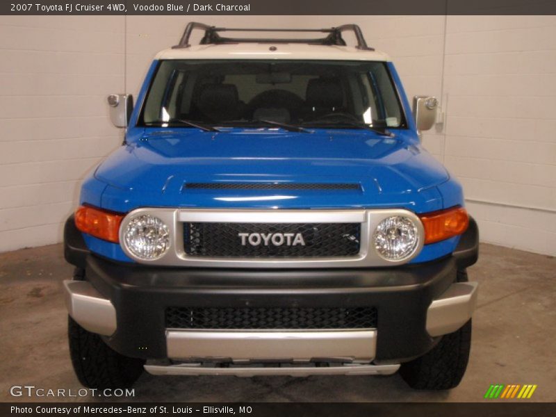 Voodoo Blue / Dark Charcoal 2007 Toyota FJ Cruiser 4WD