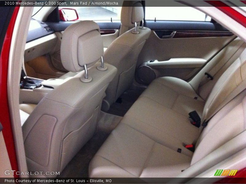 Mars Red / Almond/Mocha 2010 Mercedes-Benz C 300 Sport