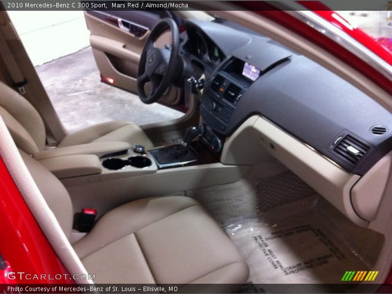 Mars Red / Almond/Mocha 2010 Mercedes-Benz C 300 Sport