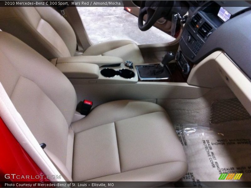 Mars Red / Almond/Mocha 2010 Mercedes-Benz C 300 Sport