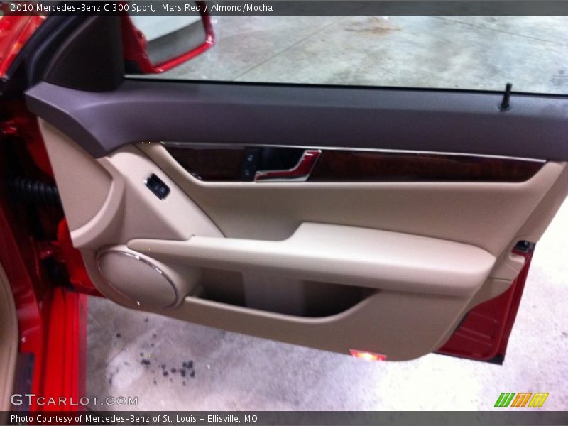 Mars Red / Almond/Mocha 2010 Mercedes-Benz C 300 Sport