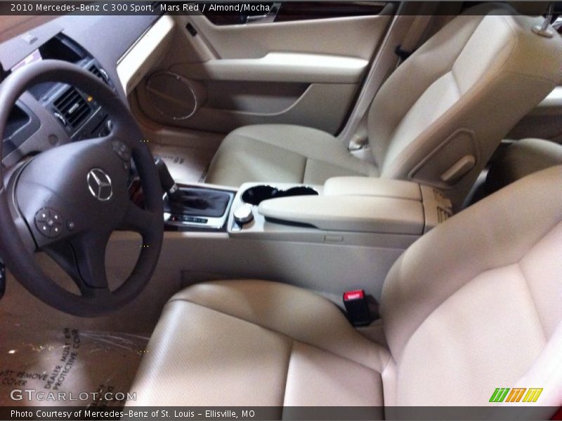 Mars Red / Almond/Mocha 2010 Mercedes-Benz C 300 Sport