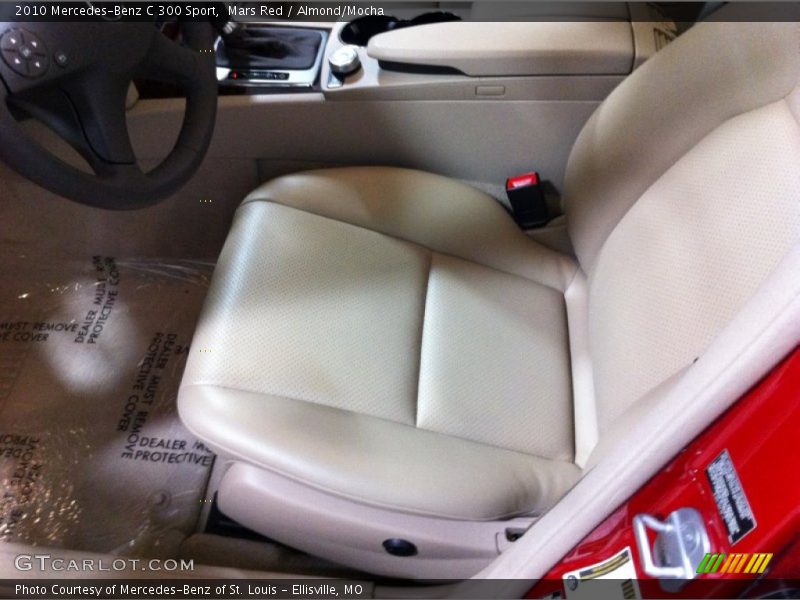 Mars Red / Almond/Mocha 2010 Mercedes-Benz C 300 Sport
