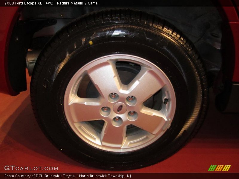Redfire Metallic / Camel 2008 Ford Escape XLT 4WD