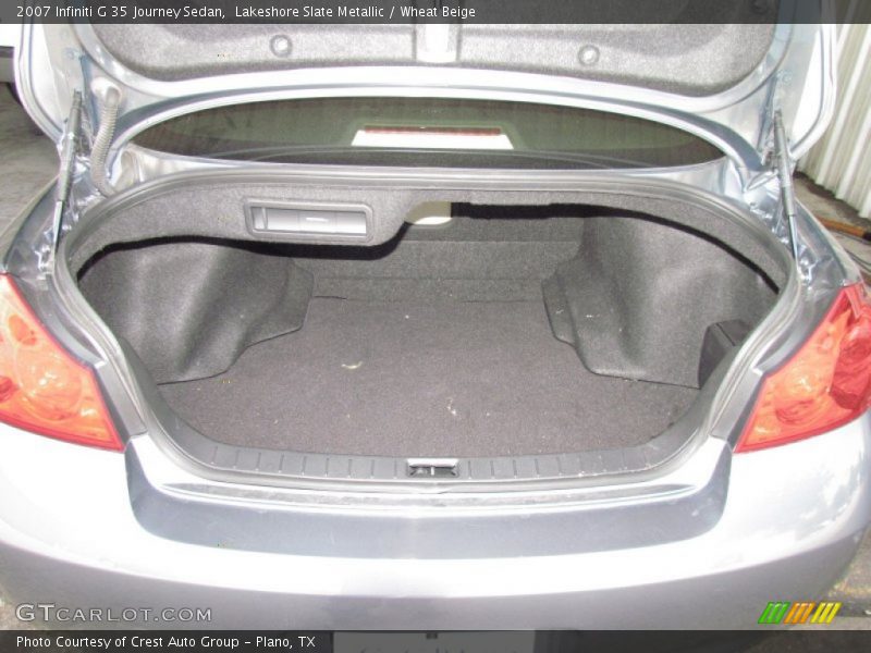 Lakeshore Slate Metallic / Wheat Beige 2007 Infiniti G 35 Journey Sedan