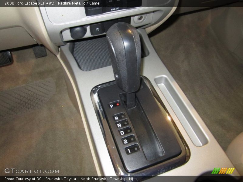 Redfire Metallic / Camel 2008 Ford Escape XLT 4WD
