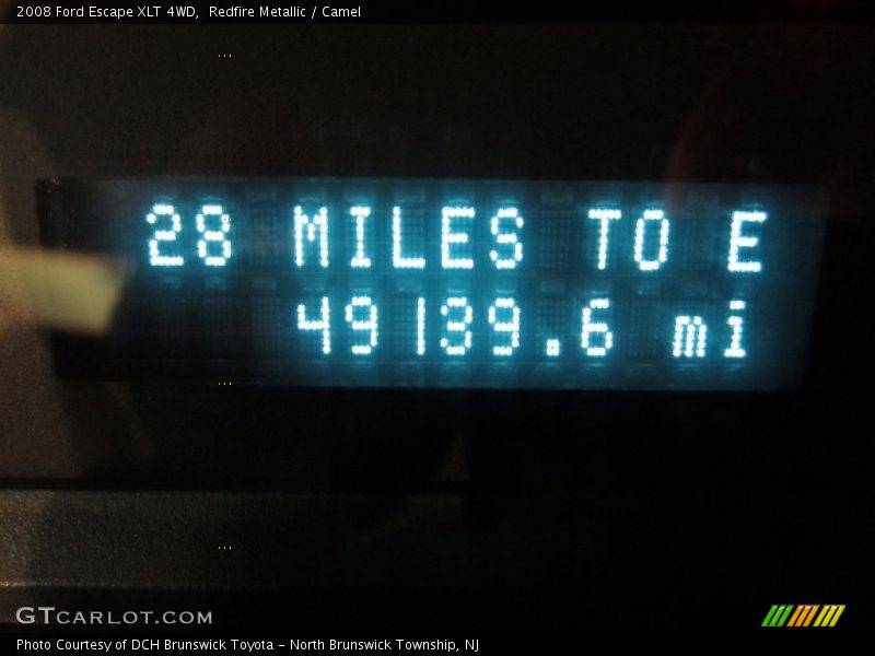 Redfire Metallic / Camel 2008 Ford Escape XLT 4WD