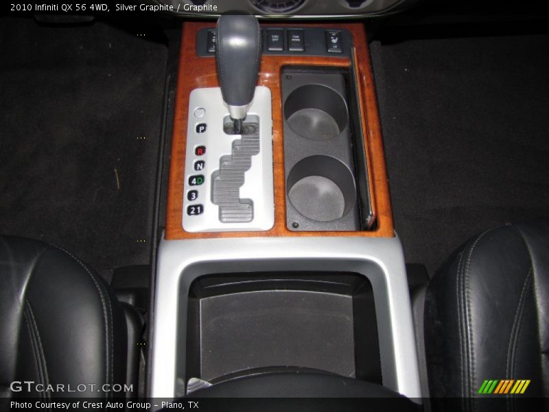 Silver Graphite / Graphite 2010 Infiniti QX 56 4WD