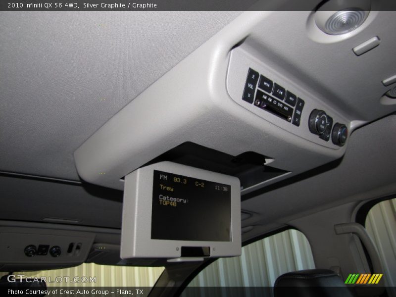 Silver Graphite / Graphite 2010 Infiniti QX 56 4WD