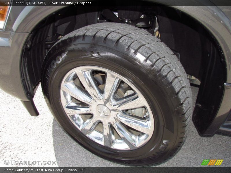 Silver Graphite / Graphite 2010 Infiniti QX 56 4WD