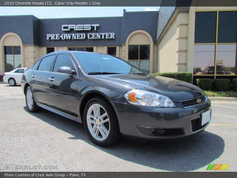Cyber Gray Metallic / Gray 2010 Chevrolet Impala LTZ