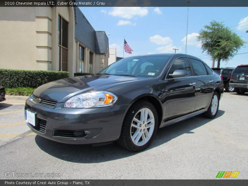 Cyber Gray Metallic / Gray 2010 Chevrolet Impala LTZ