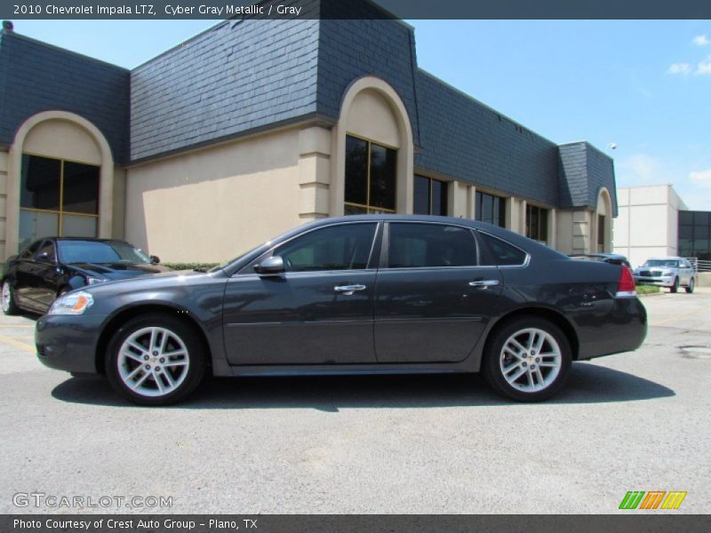 Cyber Gray Metallic / Gray 2010 Chevrolet Impala LTZ