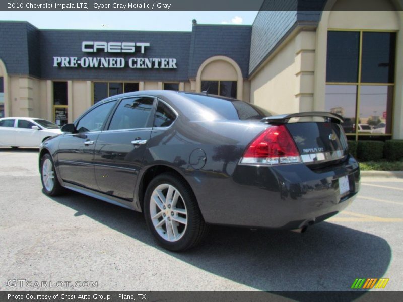 Cyber Gray Metallic / Gray 2010 Chevrolet Impala LTZ