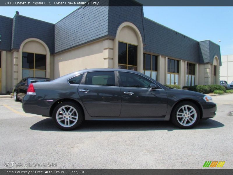 Cyber Gray Metallic / Gray 2010 Chevrolet Impala LTZ