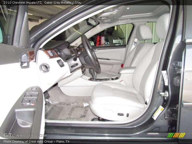 Cyber Gray Metallic / Gray 2010 Chevrolet Impala LTZ