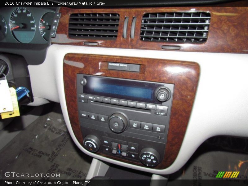 Cyber Gray Metallic / Gray 2010 Chevrolet Impala LTZ