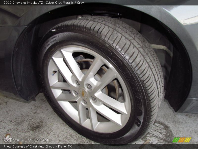 Cyber Gray Metallic / Gray 2010 Chevrolet Impala LTZ