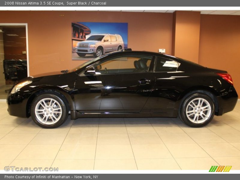 Super Black / Charcoal 2008 Nissan Altima 3.5 SE Coupe