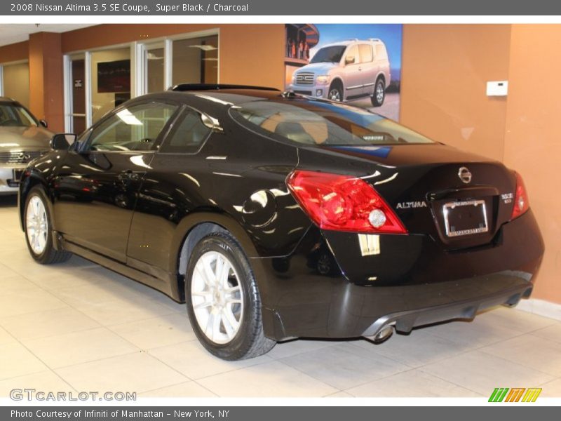 Super Black / Charcoal 2008 Nissan Altima 3.5 SE Coupe