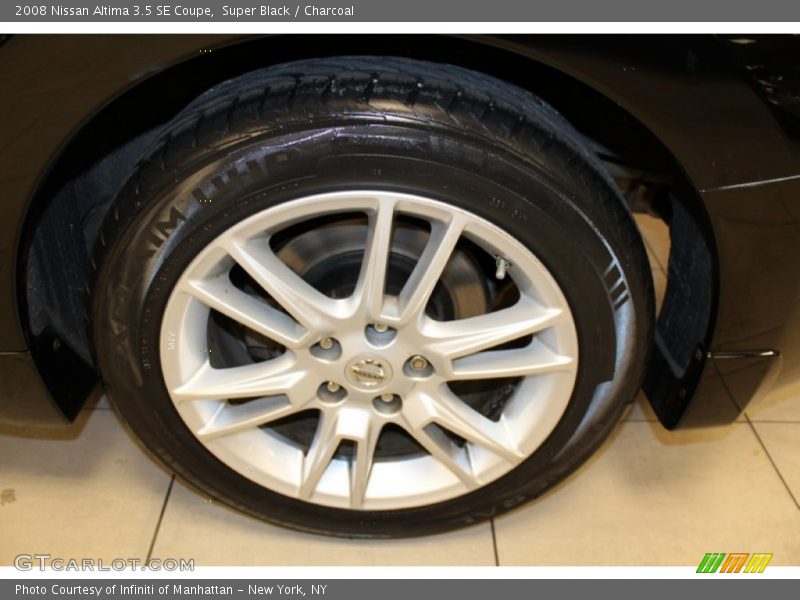 Super Black / Charcoal 2008 Nissan Altima 3.5 SE Coupe