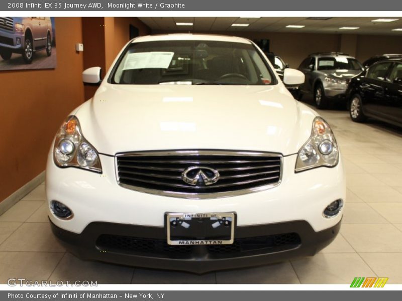 Moonlight White / Graphite 2008 Infiniti EX 35 Journey AWD