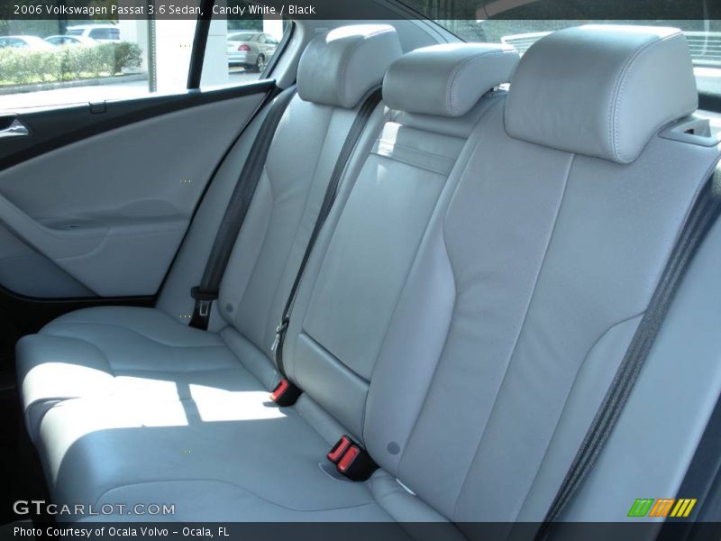 Candy White / Black 2006 Volkswagen Passat 3.6 Sedan