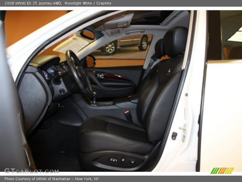 Moonlight White / Graphite 2008 Infiniti EX 35 Journey AWD