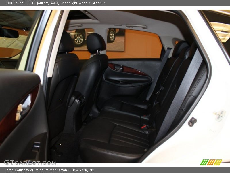 Moonlight White / Graphite 2008 Infiniti EX 35 Journey AWD