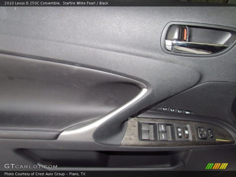 Starfire White Pearl / Black 2010 Lexus IS 250C Convertible