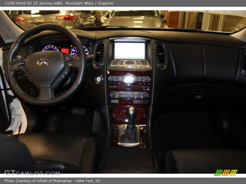 Moonlight White / Graphite 2008 Infiniti EX 35 Journey AWD