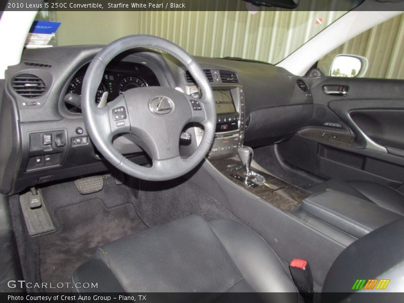 Dashboard of 2010 IS 250C Convertible