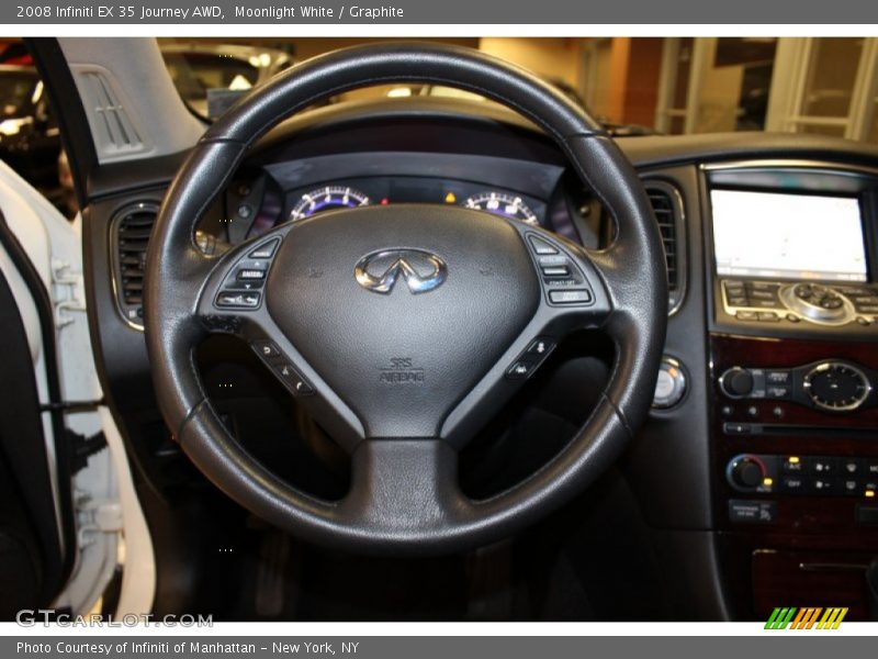 Moonlight White / Graphite 2008 Infiniti EX 35 Journey AWD